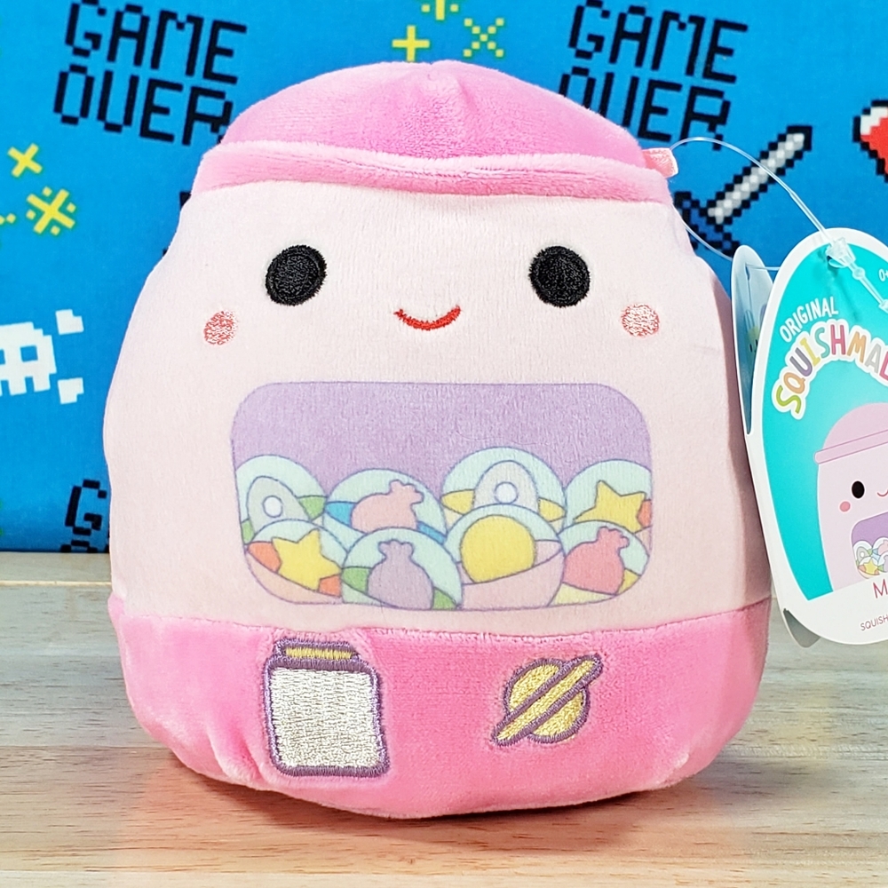 Squishmallow Maline the Capsule Machine Gamer 5" UltraSoft Genuine Gaming Plush